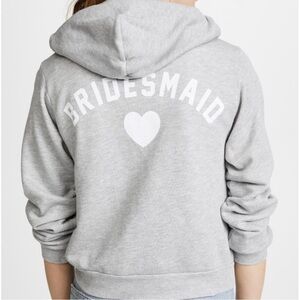 WILDFOX 💋🦊 Bridesmaid Regan gray NWT Hoodie only